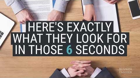 What a hiring manager looks for in résumés