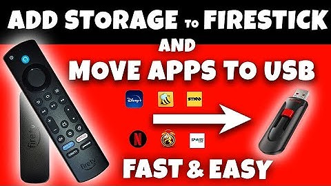 🔥HOW TO ADD STORAGE on FIRESTICK and MOVE YOUR APPS to USB - NEW UPDATE🔥