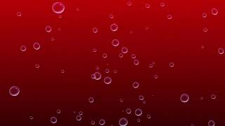 : Water Bubble Live Wallpaper Red