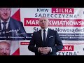 Silna sdecczyzna  starosta marek kwiatkowski kandyduje z wasnego komitetu