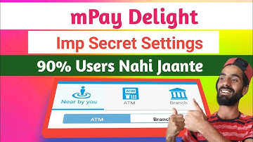 JK Bank mpay delight app | Mpay delight setting