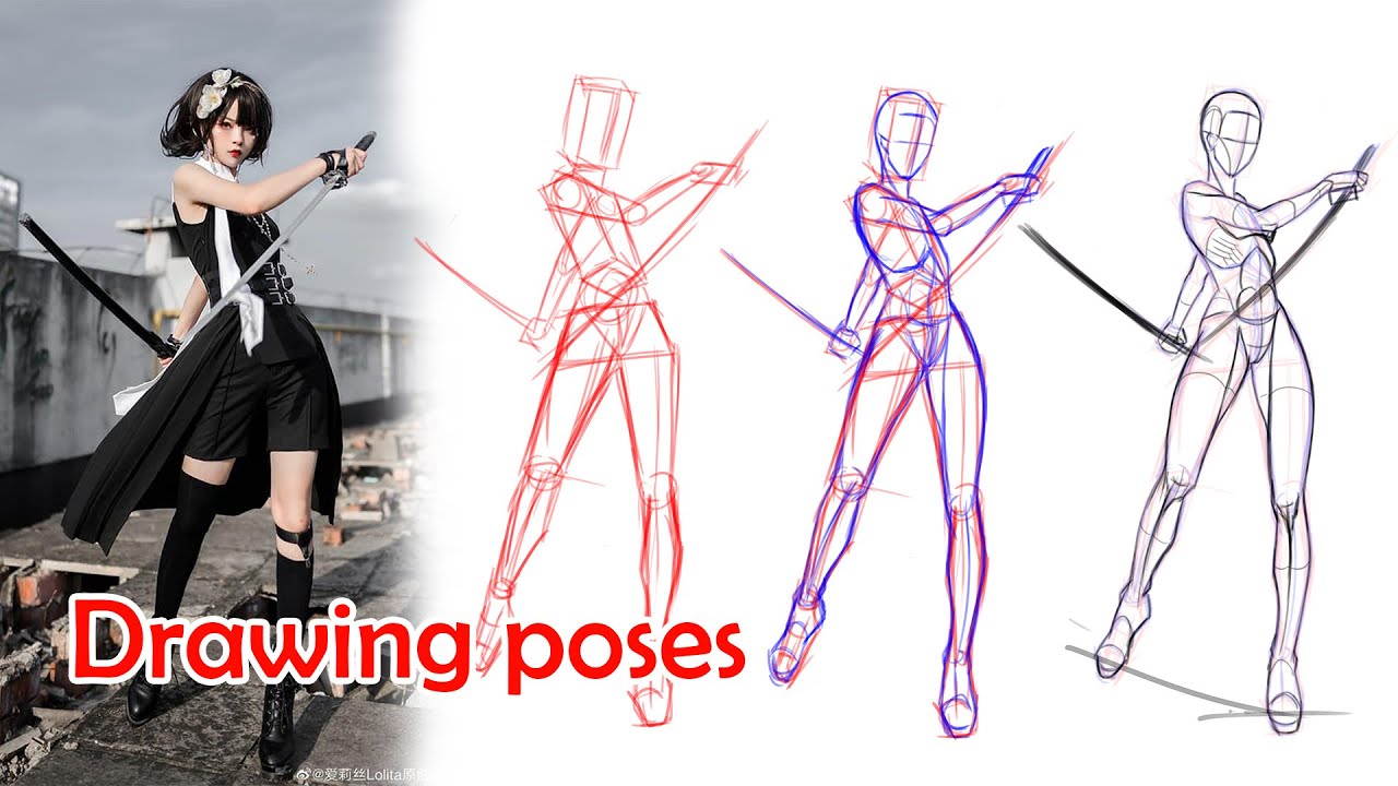 Drawing Poses by Cheishiru  Make better art  CLIP STUDIO TIPS