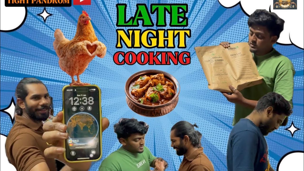 LATE NIGHT COOKING 😋😅 Our second video is out in your channel please subscribe share like & comment