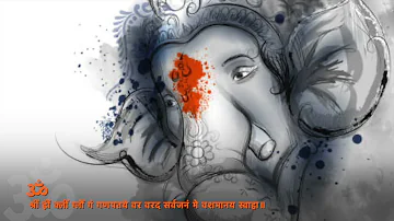 Very Powerful Lord Ganesh Mantra - Om Shrim Hrim Klim Glaum Gam Ganapataye | Diksha Garg | 108 Times