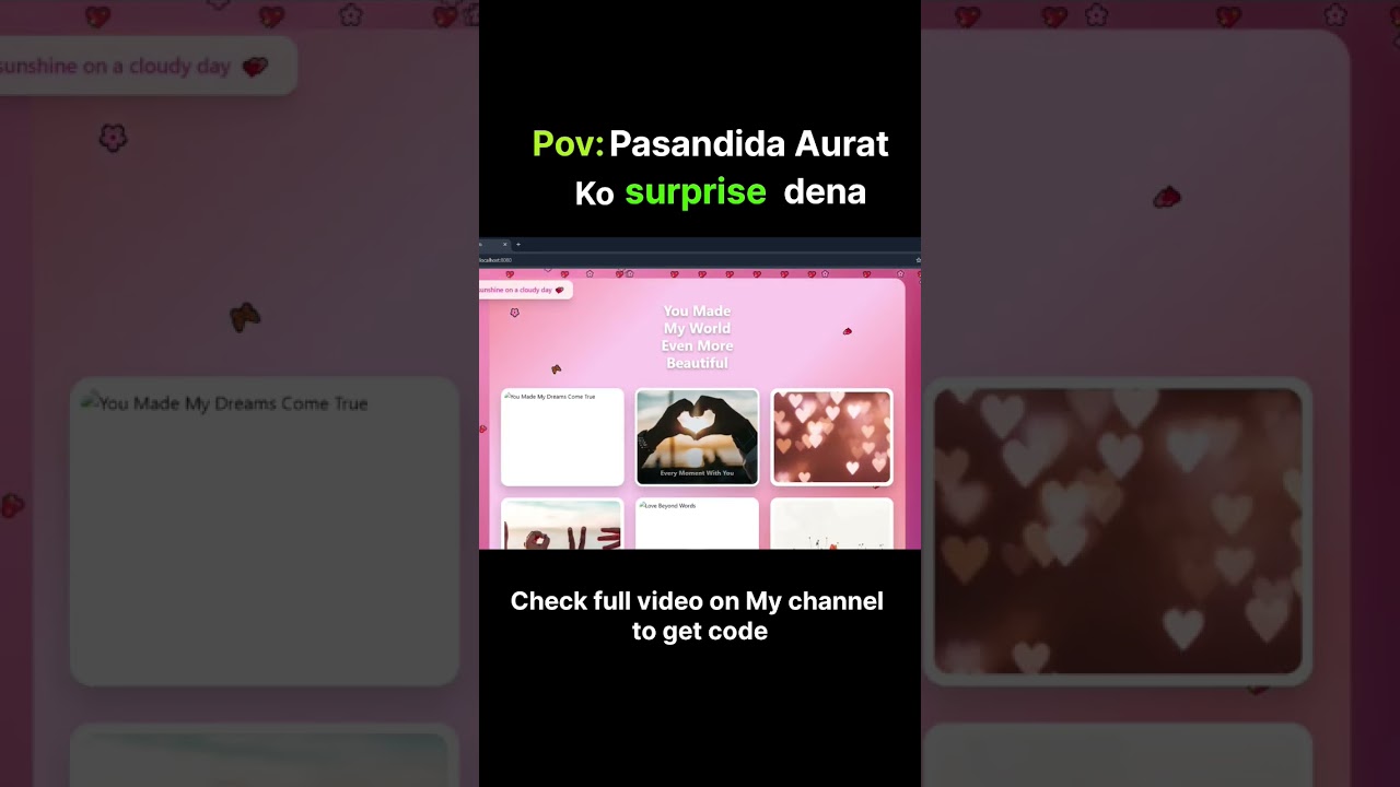 Impress Your Crush with THIS Website! 🤯#coding  #trending #viralvideo #viralshort