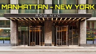 HOTEL ROW NYC NEW YORK CITY MANHATTAN DECEMBER 2016 TIMES SQUARE CHRISTMAS CITY KICHEN SUGAR FACTORY