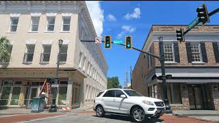 Driving Around The College Of Charleston, CofC, South Carolina