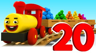 Learning numbers from 1 to 20 | Cartoon for toddlers with Tino screenshot 2