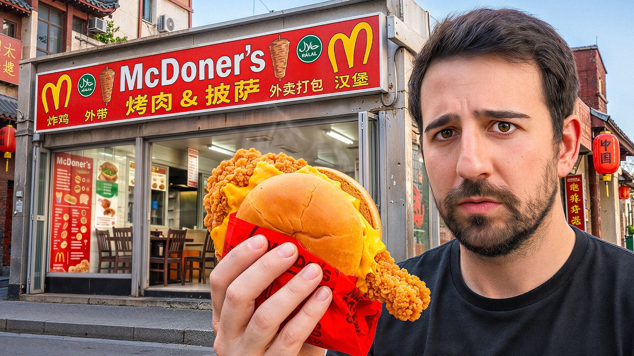 Probé Imitaciones de Restaurantes de Comida Rápida en China