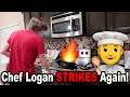 Chef Logan STRIKES Again!!! *BTS*