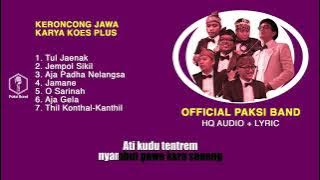 Kumpulan lagu-lagu Koes Plus (KERONCONG MODERN) - Paksi Band