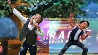 Pertunjukan Karaoke Abang Iz Luaarr Biasa || Tiru Aksi Upin Ipin