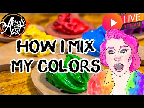 How I mix my colors and its super easy   | TheArtSherpa