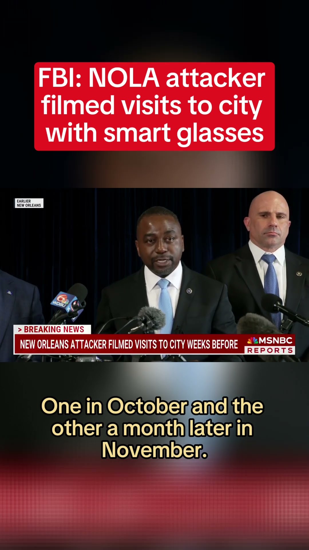 FBI: NOLA attacker filmed visits to city with smart glasses