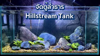 จัดตู้ลำธาร 24 นิ้ว ตู้ปลาสวยๆกระจกใสพิเศษ LID จากร้านจอย-อาร์ต ตู้ปลา + เพจปลากะพง 🐟