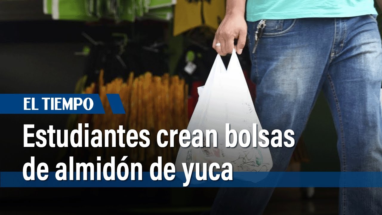 Estudiantes crean bolsas amigables con el medioambiente: son de almidón