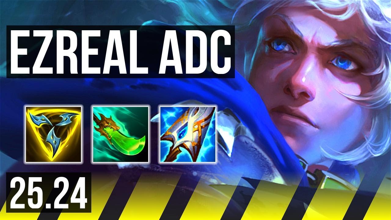 EZREAL & Braum vs JHIN & Senna (ADC) | 57K damage | KR Master | 25.24