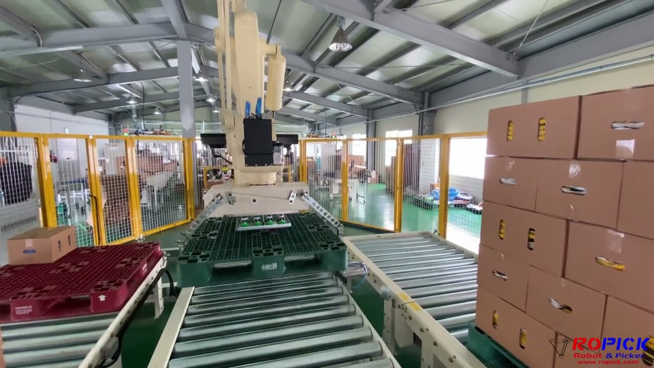 주식회사 로픽 - 박스 팔레타이징 시스템 (Box Palletizing System)