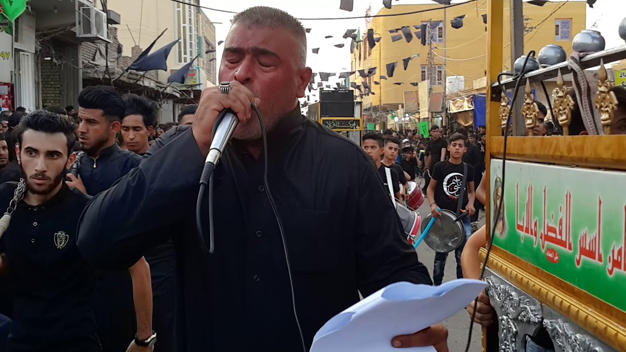 موكب سبايا كربلاء  الرادود ملا عادل القلعاوي  2017