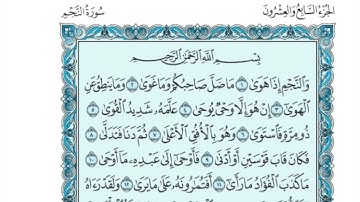 (27) القرآن الكريم الجزء السابع والعشرون مكتوب الشيخ محمد صديق المنشاوي