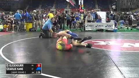 138 Champ. Round 2 - Charlie Kane (Connecticut) vs...