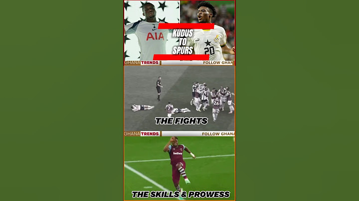 🤩Videos - Mohammed Kudus Tottenham Transfer News, dribbling, goals & fights #shorts