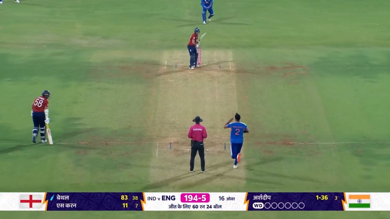 🔴Last OVER TRILL | England Needs 30 from 6 Balls | IND vs ENG Live ...