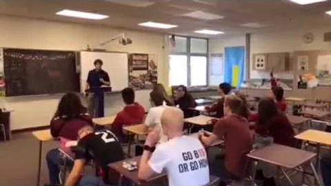 The MHS class of 2019 tracking shot but (full title in description)