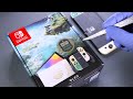 Nintendo switch oled legend of zelda tears of the kingdom special edition unboxing  asmr