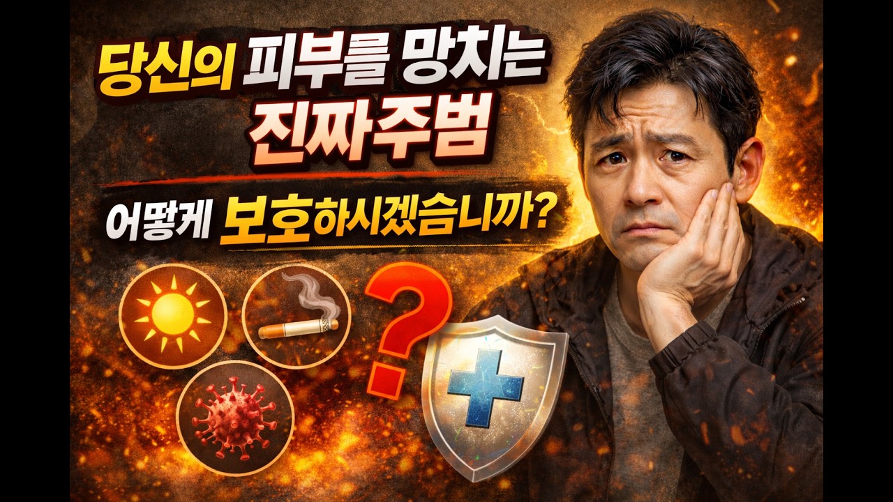당신의 피부를 망치는 진짜 주범, 어떻게 보호하시겠습니까?