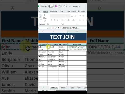Excel Text Join