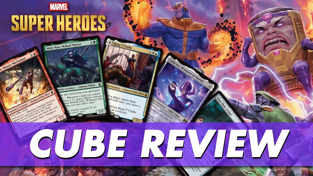 MTG x Marvel Super Heroes - Cube Set Review Part Two | Powerful Nothing | Episode 97