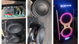 JBL Partybox 710 teardown & free Air bass test ! absolute monster