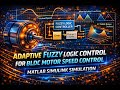 Adaptive Fuzzy Logic Control for BLDC Motor Speed Control | MATLAB Simulink Simulation