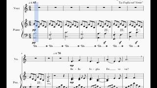 Like a leaf in the wind - Composed by Andrea 2002 - Musescore Cover