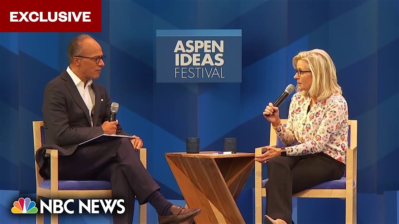 Liz Cheney speaks one-on-one with Lester Holt: Exclusive