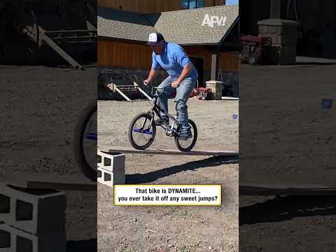 That bike is DYNAMITE... you ever take it off any sweet jumps?