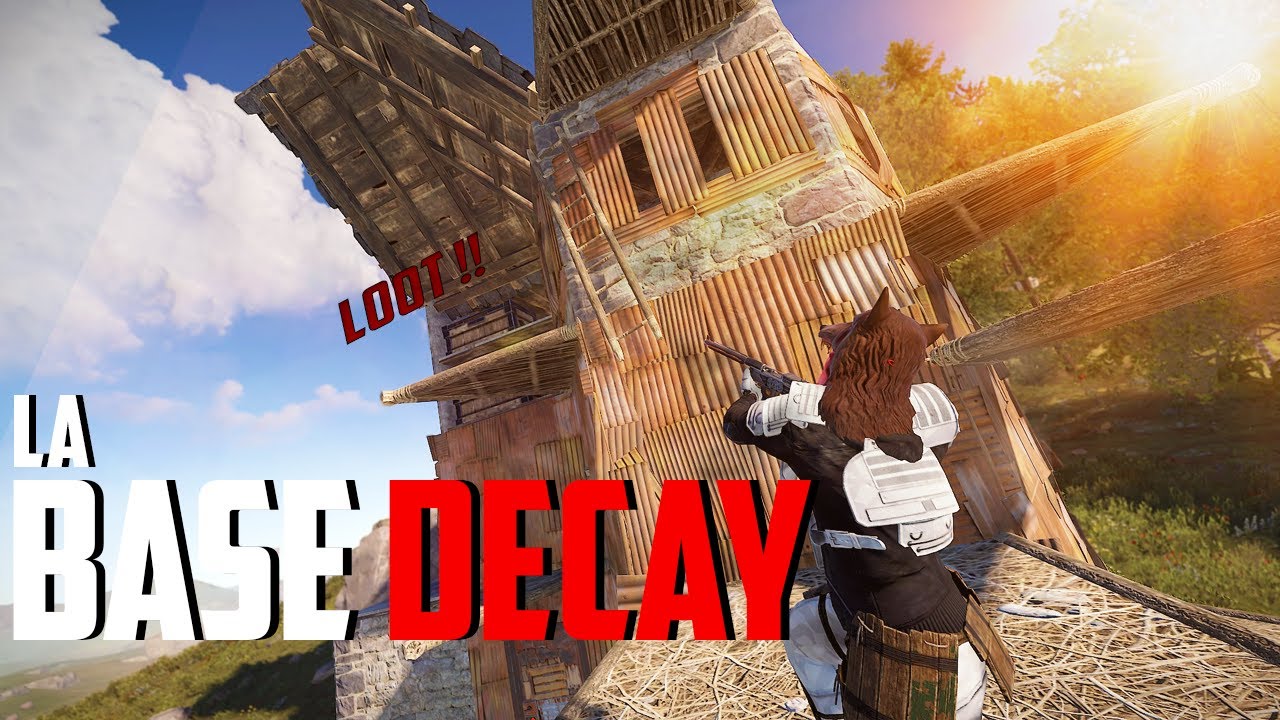 CETTE BASE DECAY NOUS MÈNE A RAID NOS VOISINS | Rust FR - YouTube