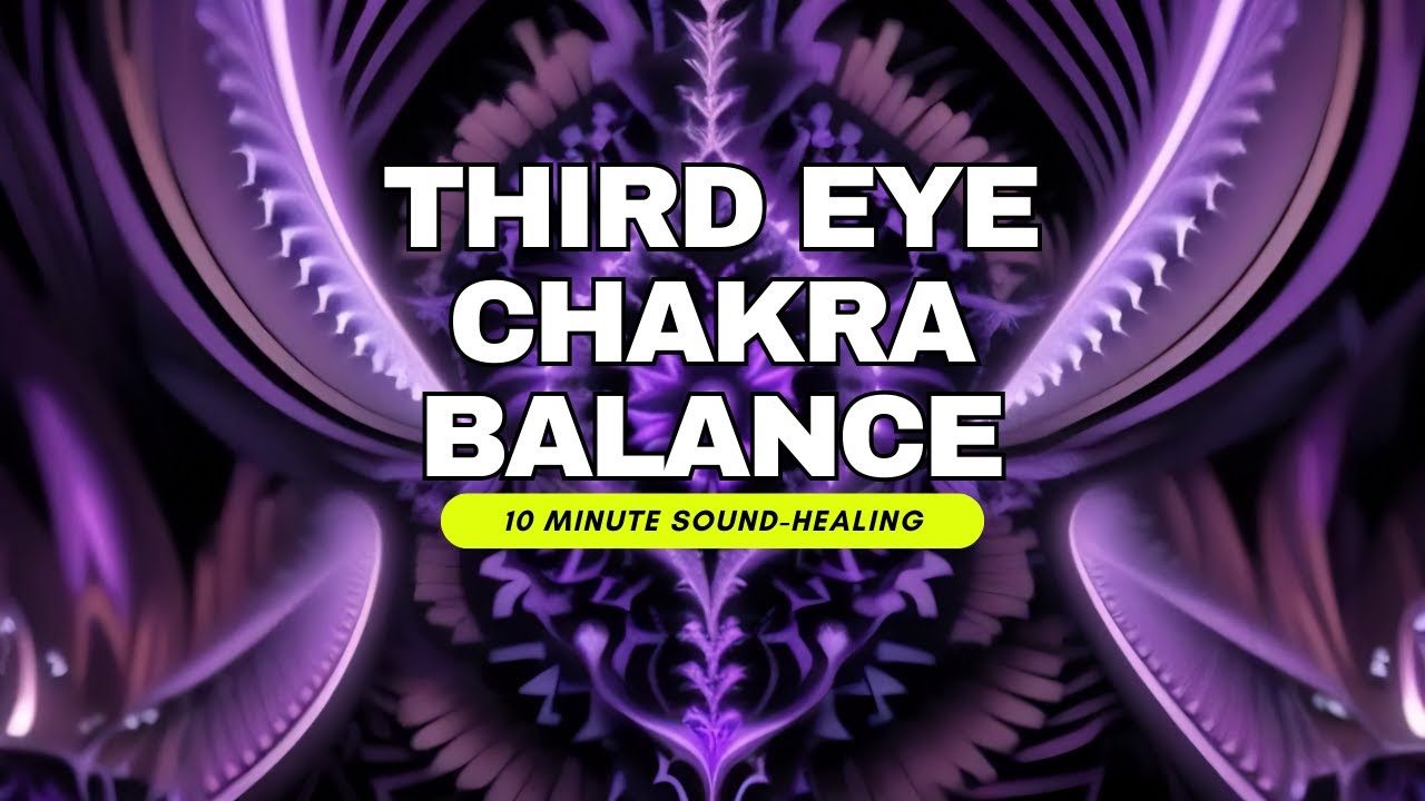 Activate the Pineal Gland | Third Eye Chakra Balance | 852 Hz Solfeggio ...