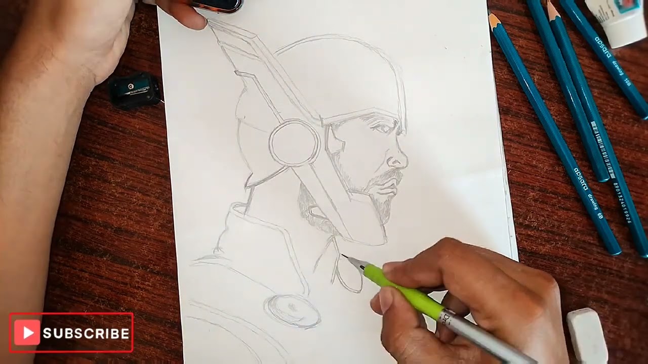 pencil drawing time lapse  | | 