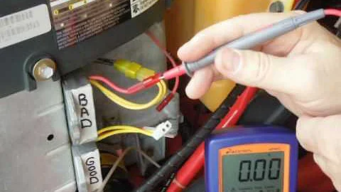 Briggs & Stratton Battery Not Charging - Simple Voltage Regulator Test
