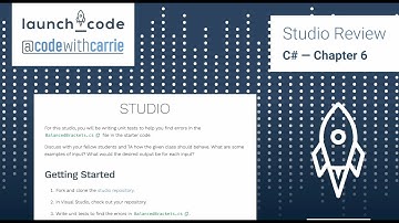 WebDev C# Studio Review — Chapter 6 (Balanced Brackets)