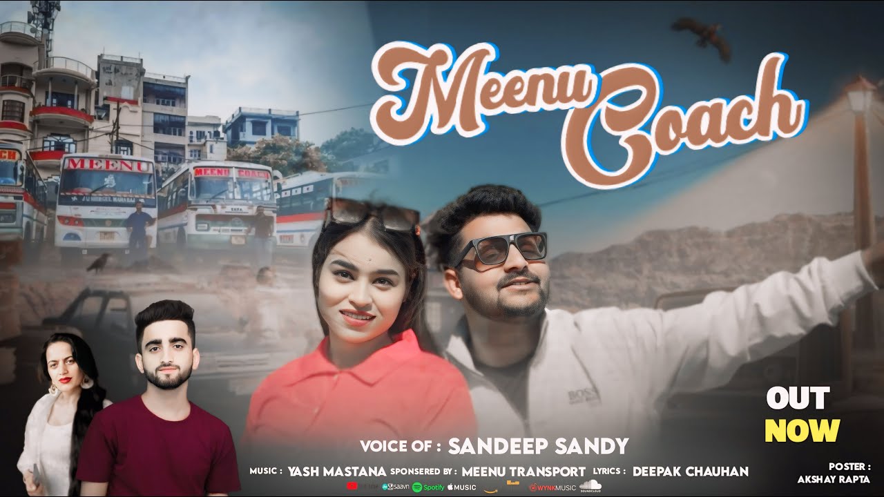 Meenu Coach  Sandeep Sandy  Latest Pahari Video Song 2024  Yash Mastana   folkmashup