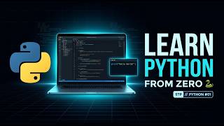 Learn Python for Beginners 🐍 | Python Tutorial #1 | Start Coding from Zero