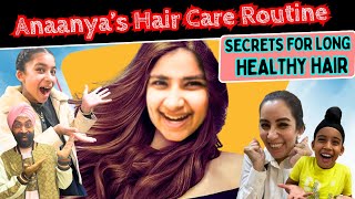 Anaanya’s Hair Care Routine - Secrets For Long Healthy Hair | RS 1313 VLOGS | Ramneek Singh 1313