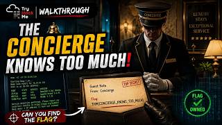The Concierge Knows Too Much | TryHackMe Walkthrough 🚩 Hacker Holidays Day 1