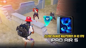 IPAD AIR 5th GENERATION PUBG/BGMI TEST 2025 ⚡️ M1 Chip! || CLOSE RANGE MASTERED in 60 FPS 🔥