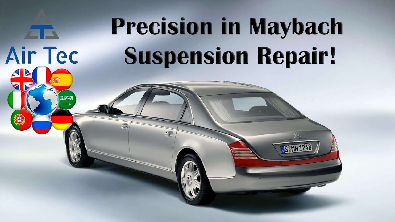 Ремонт амортизаторов и пневмоподвески Maybach 57/62 W240 | AirTec Bulgaria – Многоязычное аудио