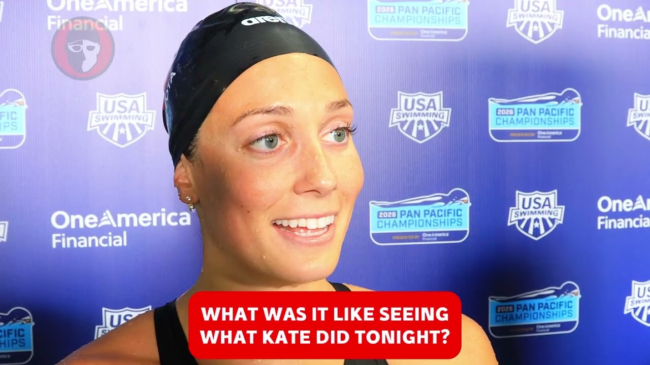 Alex Walsh on Pan Pacs Results: "Goes to show the amount of endurance training I've been doing"