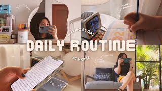 ☁️ a typical day at home / daily routine 🍃